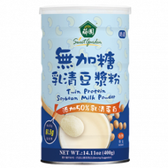 薌園 - 無加糖「乳清」豆漿粉 400g(罐) - 奶素 ~ 此日期前最佳:2025年07月29日