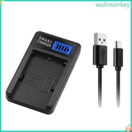 WU LP-E6 LPE6 LP E6 LCD USB  Charger for  5D Mark II 5D Mark III