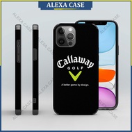Callaways Golf Phone Case for iPhone 14 Pro Max / iPhone 13 Pro Max / iPhone 12 Pro Max / iPhone 11 Pro Max / XS Max / iPhone 8 Plus / iPhone 7 plus Anti-fall Lambskin Protective Case Cover D7PPL8