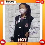 NY 68 BASEBALL JACKET (EMBROADCAST) PREMIUM THICK MATERIAL BOMBER VARSITY JACKET B2][B1]