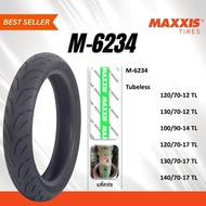 MAXXIS Motorcycle Tires Model M-6234 Size 120/70-12 130/70-12 100/90-14 120/70-17 130/70-17 140/70-1