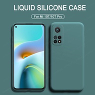 Casing Xiaomi Mi 10T Pro 5G Case Liquid Silicone Soft Candy Color Plain TPU Xiaomi Mi 10T Pro 10TPro Mi10T Case Cover