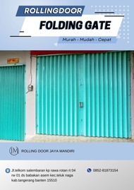  Rolling door Folding Gate pintu geser