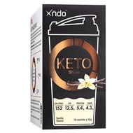 Xndo 纖脂生酮奶昔 18包 (雲呢嗱味)