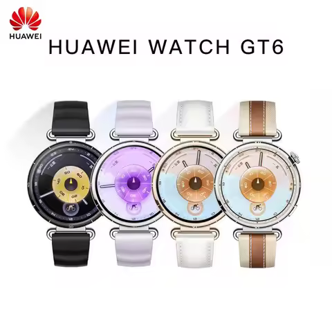 2025 New HUAWEI WATCH GT 6 Smart Watch Emotion Monitoring Health Management Sports Riding Long Endur