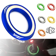 For YAMAHA YZF R1 R3 R6 R15 V3 R15M R25 Universal Motorcycle CNC Noctilucent Ignition Switch Key Cov