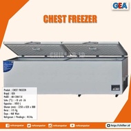 CHEST FREEZER GEA 1200 LITER AB 1200 DOUBLE KOMPRESOR