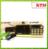 LOA PHÁP LOA THẺ CRAVEN CR-836S ( CÓ ĐÈN PIN CÓ ANTEN )