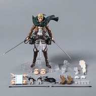 [Ready Stock] Figma Max Factory 446 Attack On Titan Erwin Smith AOT Action Figure KO Bootleg Figurin