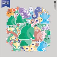 HP [100PCS] Stickers Pack Animal Stickers Amphibian Aesthetic Vinyl Waterproof Decoration Sticker La