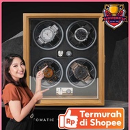 Rhodey Watch Winder Box Automatic 4-Slot Watch Display Box - SKW14