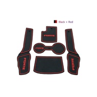 For KIA Forte 2009-2012 Gate Slot Rubber Car Mat/Pad Non-Slip Car Accessories B type LHD Free Shippi