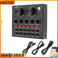 V8 Sound Card Voice Change Live Streaming Singing Karaoke Headset Live External Sound Card Record fo