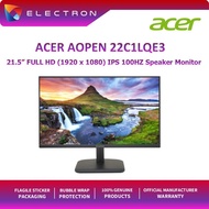 Acer Aopen 22CL1QE3 21.5'' FHD 100Hz Monitor ( HDMI, VGA, 3Yrs Wrty )