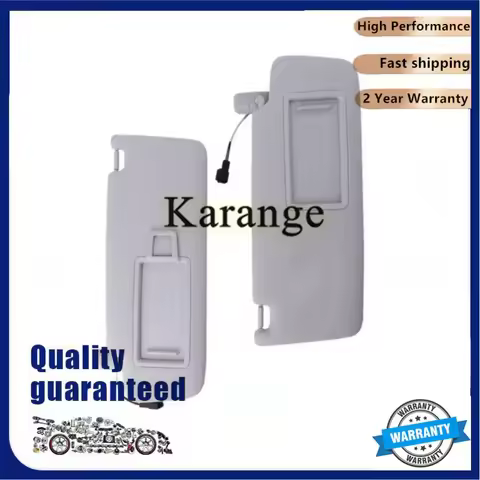 For VW Golf 7 7.5 Passat B8 CC Jetta MK7 A7 Grey Interior Sun Visor Make Up Mirror For Skoda Octavia