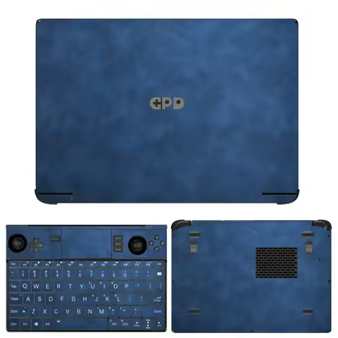 Leather Laptop Sticker Skin Decal Protector Cover for GPD WIN MAX 2 10.1" Mini 7" Pocket 3 Handheld 