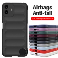 For Nothing CMF Phone 1 Liquid Soft Silicone Back Cover CMF Phone 2 Pro Phone1 2Pro Anti-Slip Camera