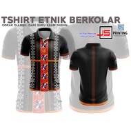 BAJU  TRADISIONAL TSHIRT ETNIK SABAH