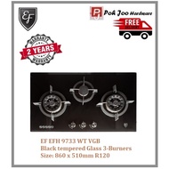 EF EFH 9733 WT VGB Glass Hob