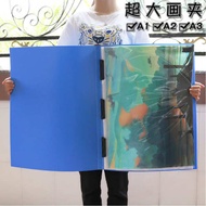 Large Size A1 Folder 2 Open Engineering Drawing Storage Folder 4K Sketch Poster Collection Folder A1