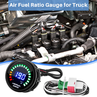 (BIGY) 52mm Air Fuel Ratio Gauge LED Digital Display with Narrowband O2 Oxygen Sensor Car Gauge for 