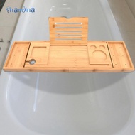 [Shamjina] Bath Table Tray Bathtub Rack Multifunctional Soap Dish Tray Holder Tub Organizer for Lava