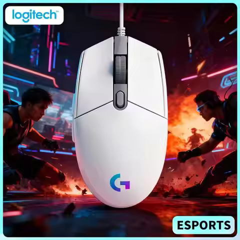Logitech G102 Prodigy Gaming Mouse, 1ms Response Time, High Precision Sensor, RGB Lighting for RTS G