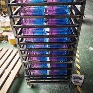 Crystal glass tiles in baking colors, online famous crystal tiles, bathroom partitions, colorful par