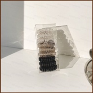 MG1 Hair accessory Hair accessory Hair band Non damaging to hair Telephone line shape Jelly color GM