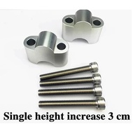 Motorcycle aluminum alloy handlebar riser for Yamaha fz16 FZ150 SZ16 PG1 XTZ offset handlebar riser
