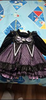 Kuromi Lolita 紫色點點洋裝