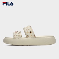 斐乐（FILA）FILA 斐乐官方DONUT女鞋摩登拖鞋2023夏季新款两段式厚底休闲拖鞋 米色-AG 36.5