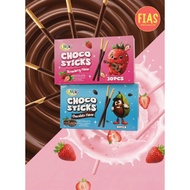 30 pcs Choco Sticks Biscuits Paninda