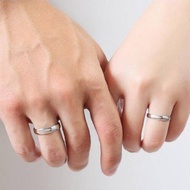 Men's Ring 916th Gold Ring 999th Gold Ring sterling Silver Ring Open Shiny Open Ring Men And Women c