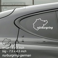 Track #31 Nurburgring Circuit German sticker
