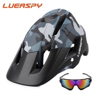 Lueaspy Bicycle Helmet Integrally-molded Road Bike MTB Helmet Men Women Outdoor Sports Riding Racing Cycling Helmet