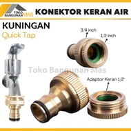 Brass Faucet Connector Quick Tap Brass Faucet Head Connector to Hose