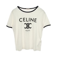【二手】Celine CELINE T卹，Triomphe，棉質針織布料，2X872671Q，棉質T卹，女款，二手 B