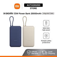 Xiaomi 33W Power Bank 20000mAh (Integrated Cable)