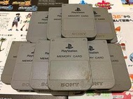 PS1主機 PS1 PS記憶卡 PlayStation 深灰 日本製 原廠 PS1記憶卡 PlayStation專用