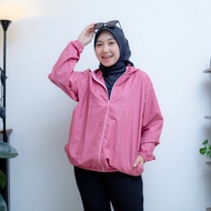VICTORYALL - Jacket Olahraga Parasut Pria Dan Wanita Import Waterproof Model Korean Style Casual Uni
