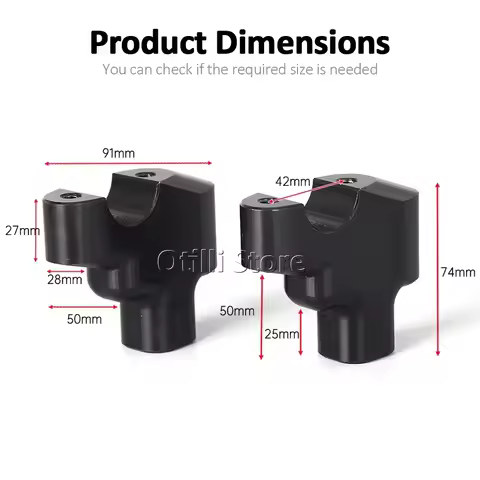 Motorcycle Handlebar Mount Riser Handlebar Risers Clamp Handlebars Back Move Mount For Kawasaki Z900