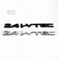 1 x Metal 2.4 i-VTEC iVTEC Letter Logo Car Auto Emblem Rear Badge Sticker Decal Replacement For Hond