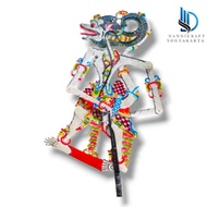 Anoman tiwikromo wayang Anoman triwikromo Anoman genuine leather puppet Anoman wayang kulit standard