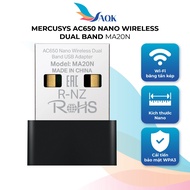 USB Wifi Mercusys AC650 Nano Wireless Dual Band MA20N - Genuine product