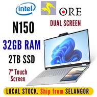 2026 ORE DS7 15.6" Laptop 32GB DDR4 RAM 2TB SSD WiFi HDMI USB Computer Laptop Gaming Laptop Murah