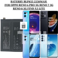 BATERRY BLP855 COMPATIBLE OPPO RENO 6 PRO/7/RENO 8 5G BATERI 4500MAH TZL