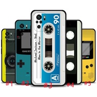 For iPhone 11 12 13 Pro Max Mini XS X XR 7 8 6 6S 5C 4 4S Plus 230310 Black soft Phone case Vintage 