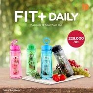 Fit+daily 700ml Drinking Bottle 700ml Color Infused Water Bottle