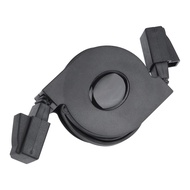 [Officestucio-Ready Stock] 1pc New Adjustable Retractable CAT6 RJ45 Lan Network Cable Cord Black (2m